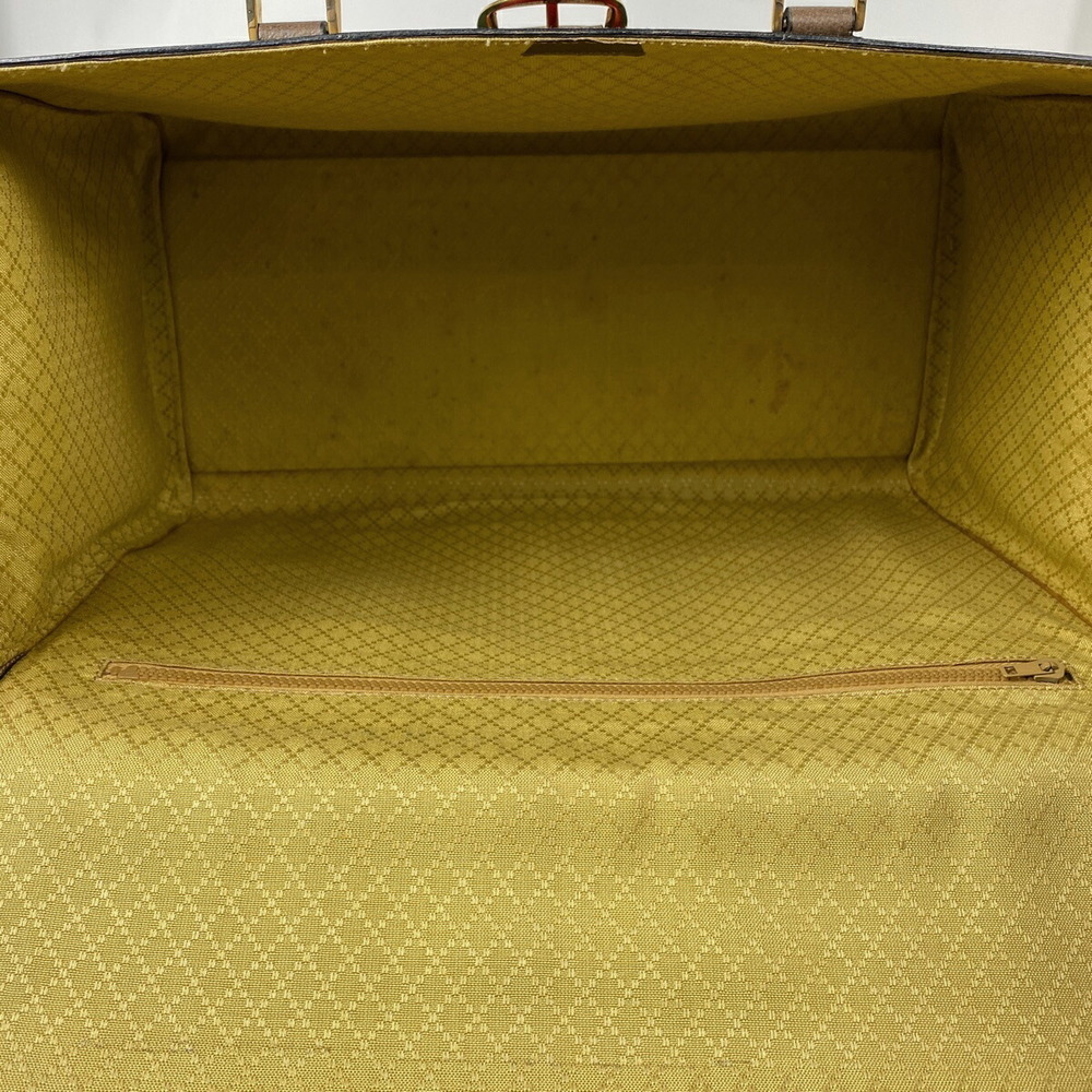 Gucci Leather Green Brown Shelly Red Web Bag Line - Picture 7 of 7